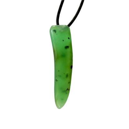 Chrysoprase Point Pendant