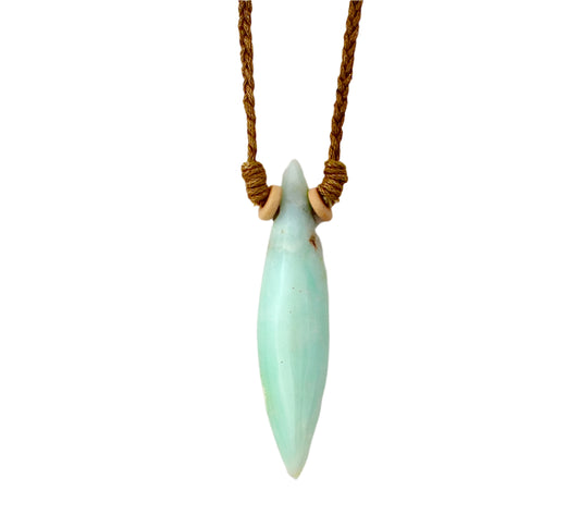 Western Australia Chrysoprase Hand shaped Pendant