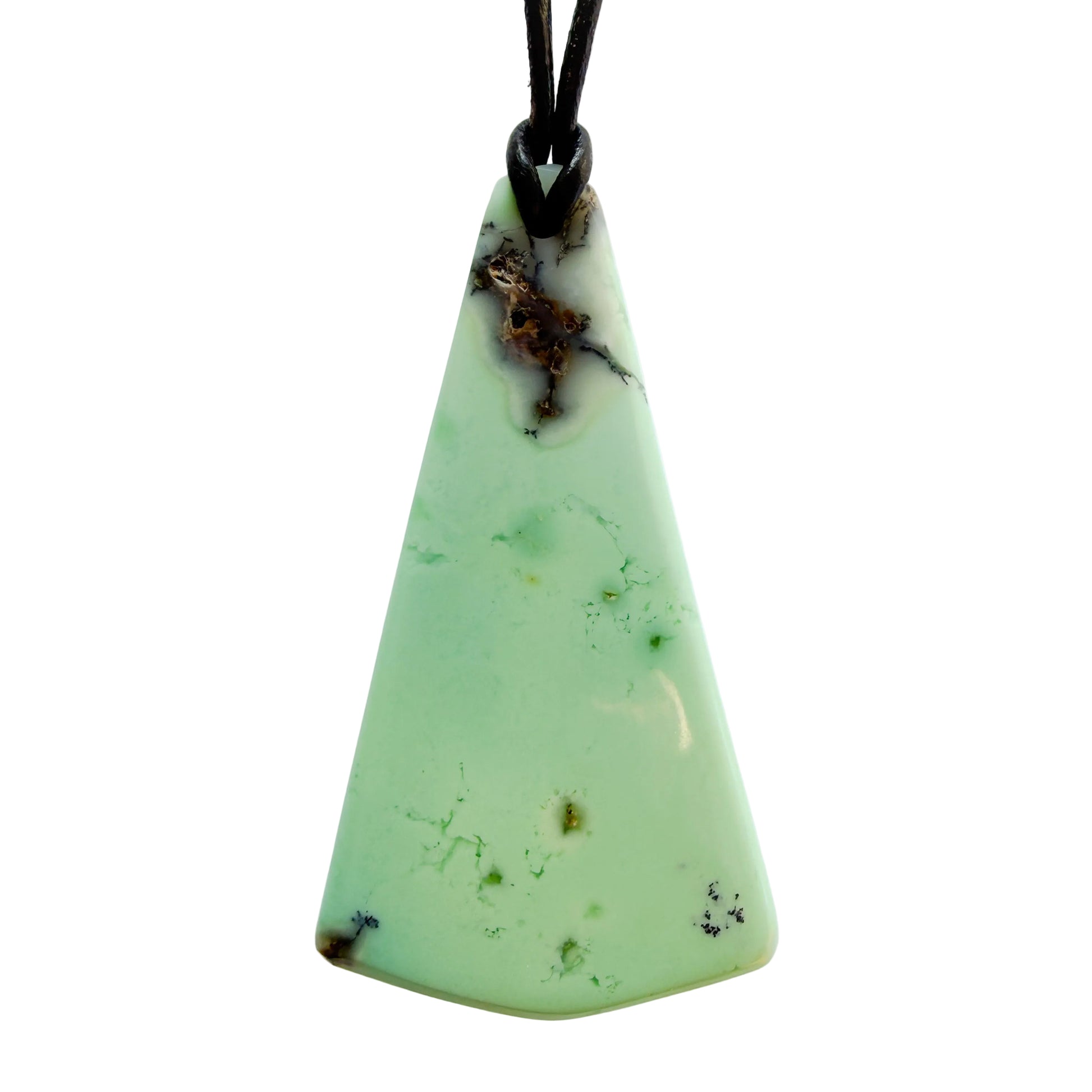 Rare Australian Chrysoprase with Manganese