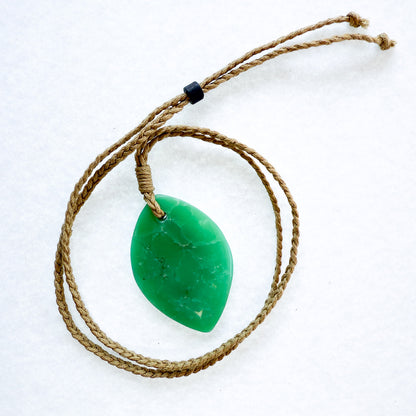 Australian Chrysoprase Yerilla hand shaped lapidary